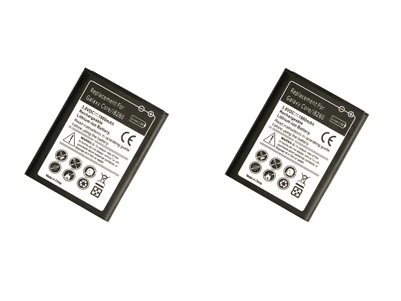 Ciszean 2 шт./лот 1900 мАч B150AE / B150AC Сменный аккумулятор для Samsung Galaxy Core i8260 G3508 G3509 G3502/U i8268