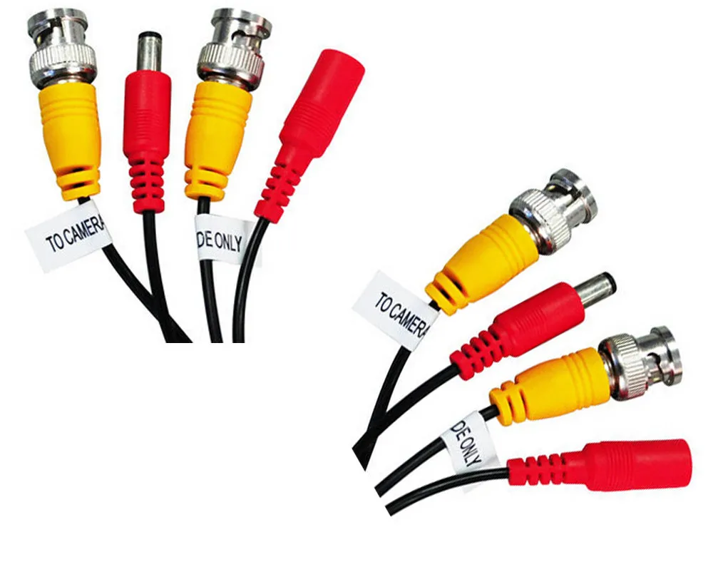 Кабель BNC для видеонаблюдения аудио-и видеокабель системы 20 м | Безопасность и