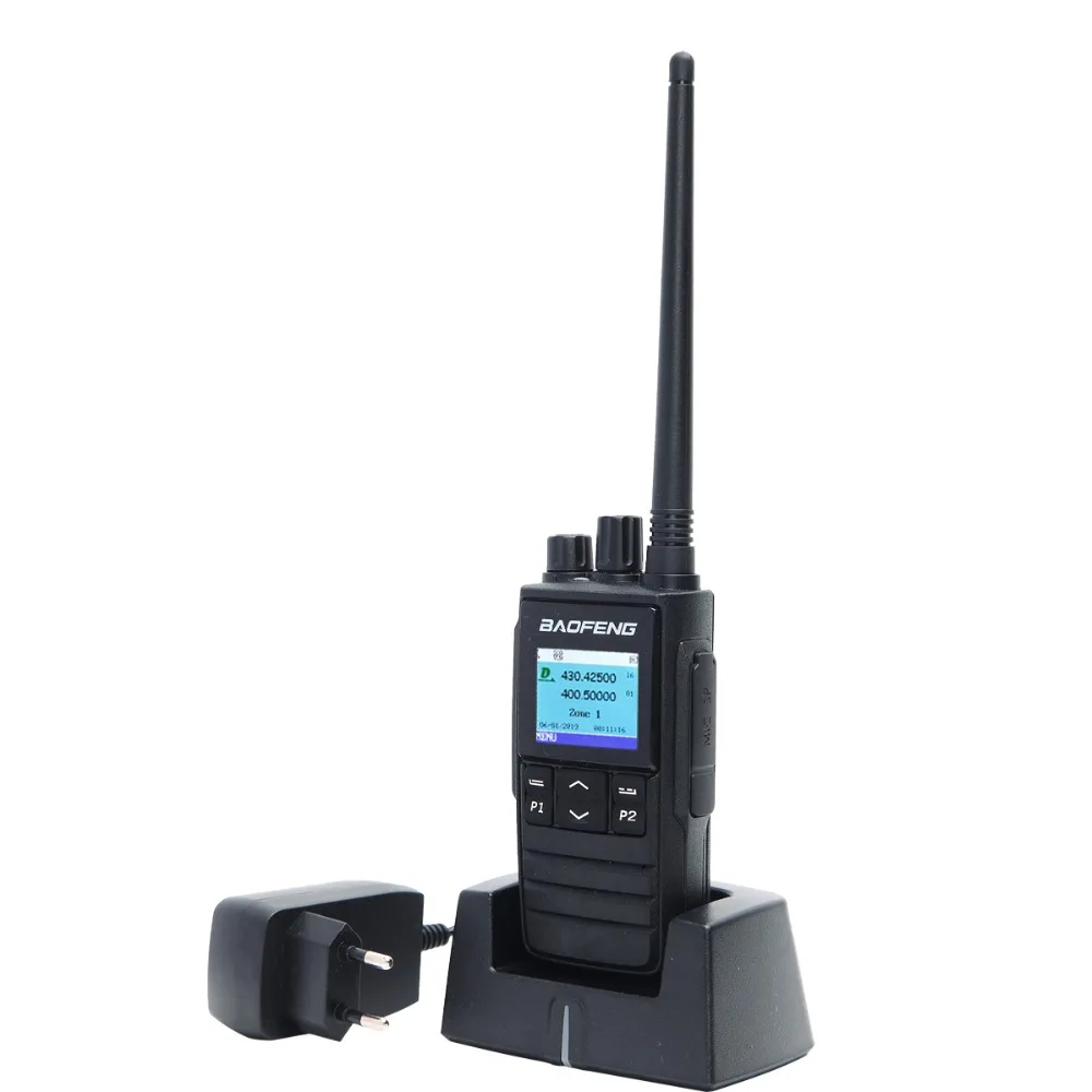 Baofeng DM-1703 Dual Band Dual Time slot DMR цифровой/аналоговый 2 Way Радио 136-174/400-470 МГц 1024 Каналы Ham иди и болтай Walkie Talkie