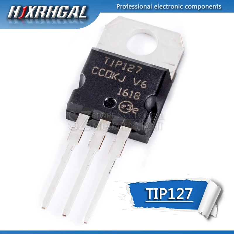 10 шт TIP127 TO220 127 до 220|Интегральные схемы| |