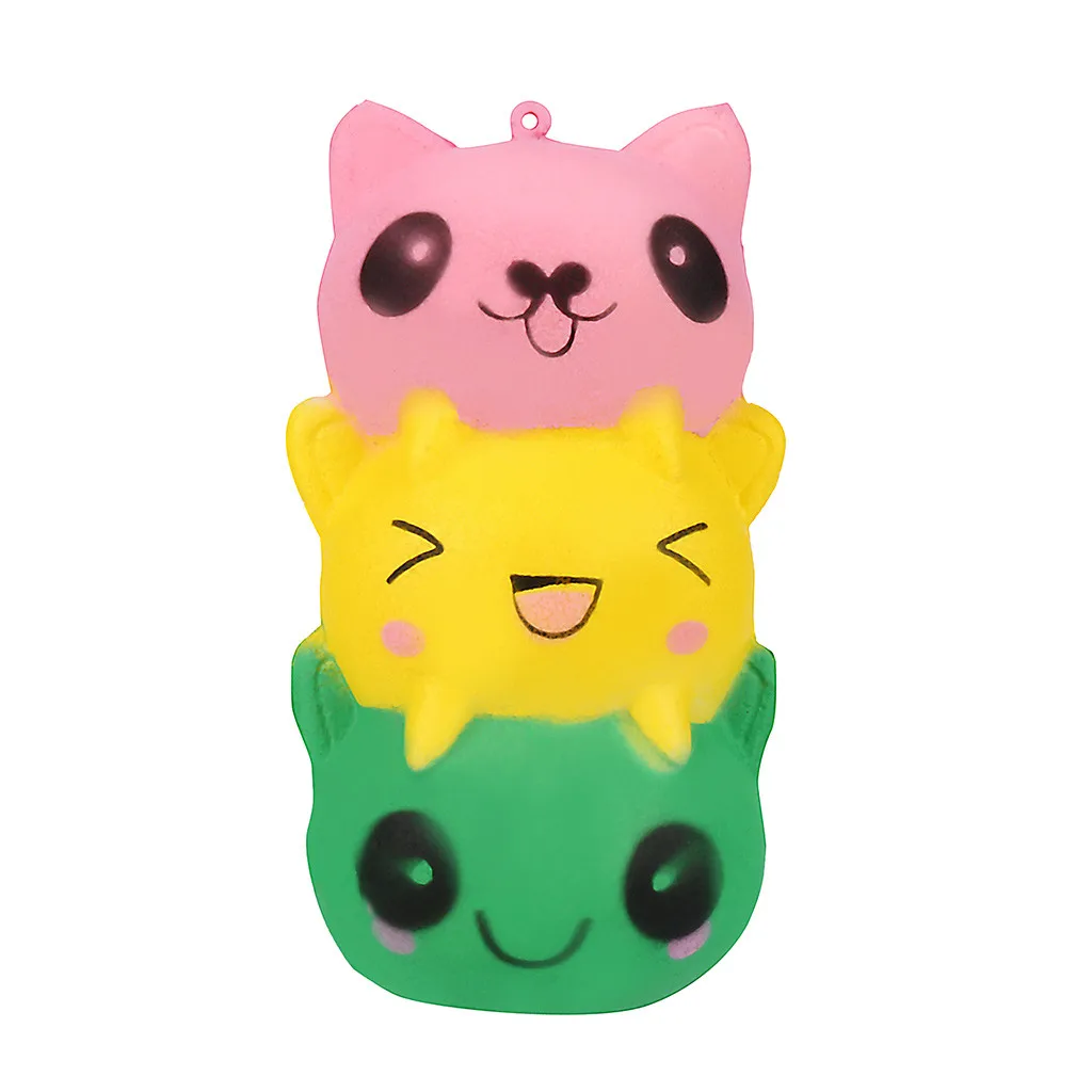 Милые мини игрушки для декомпрессии мягкий Моти Кот мягкое заживление веселье