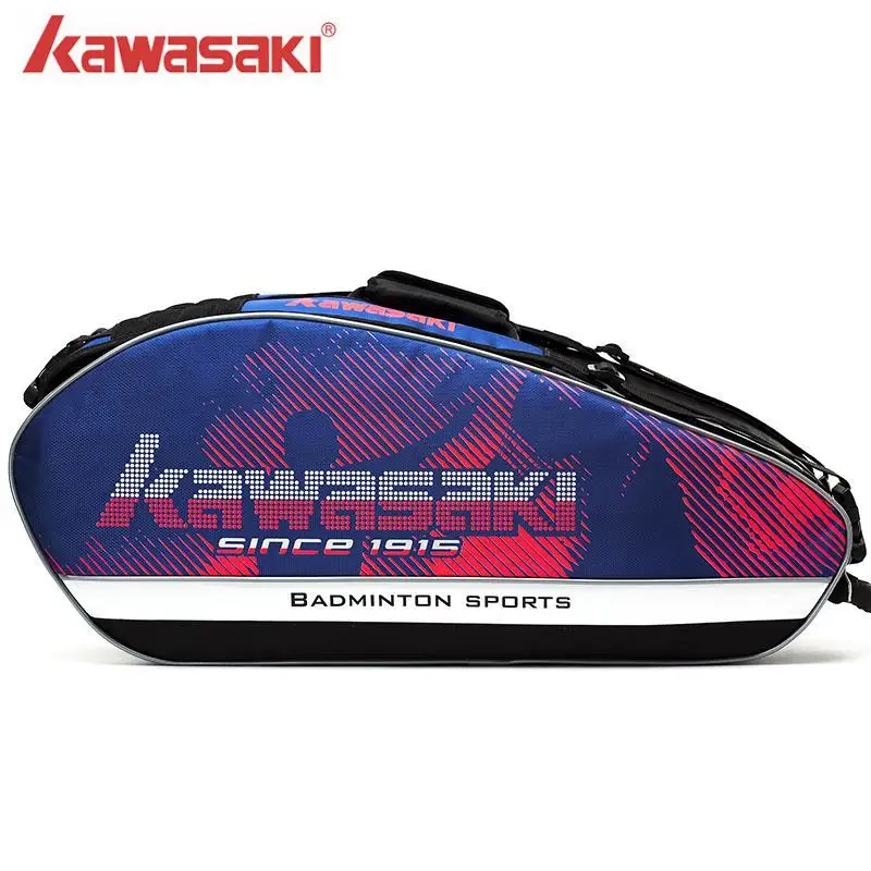 2018 Kawasaki KBB-8632 Фиолетовая Сумка многофункциональная спортивная сумка для ракеток