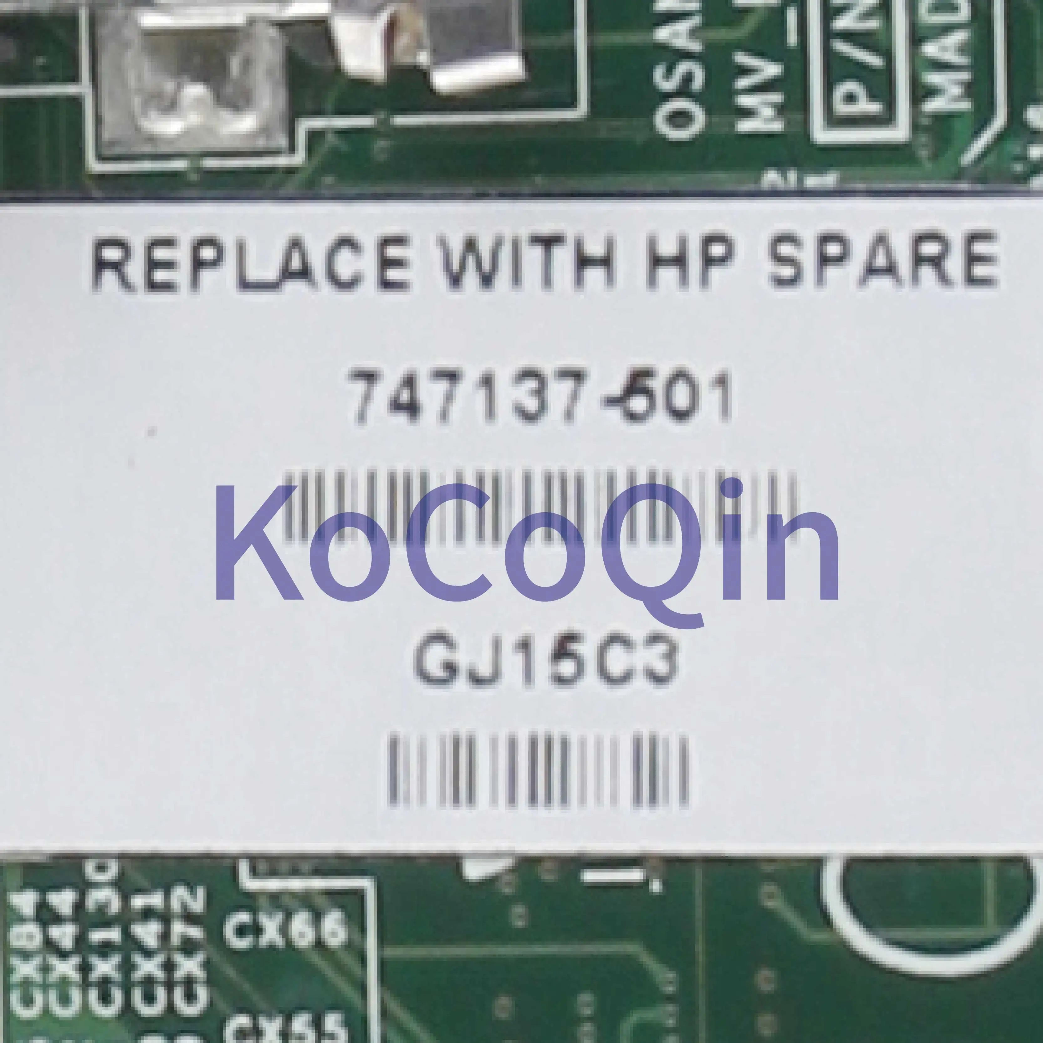 Материнская плата KoCoQin для ноутбука HP Pavilion 15 D материнская 747137 001 501 010194G00 491 G
