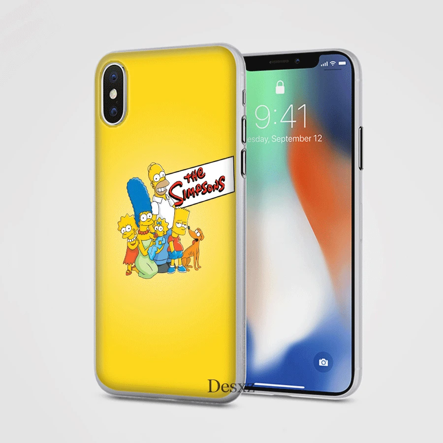 Чехол для мобильного телефона iPhone 7 8 Plus 11 Pro XR X XS Max 5 5S SE 6 6s Симпсонов | Мобильные