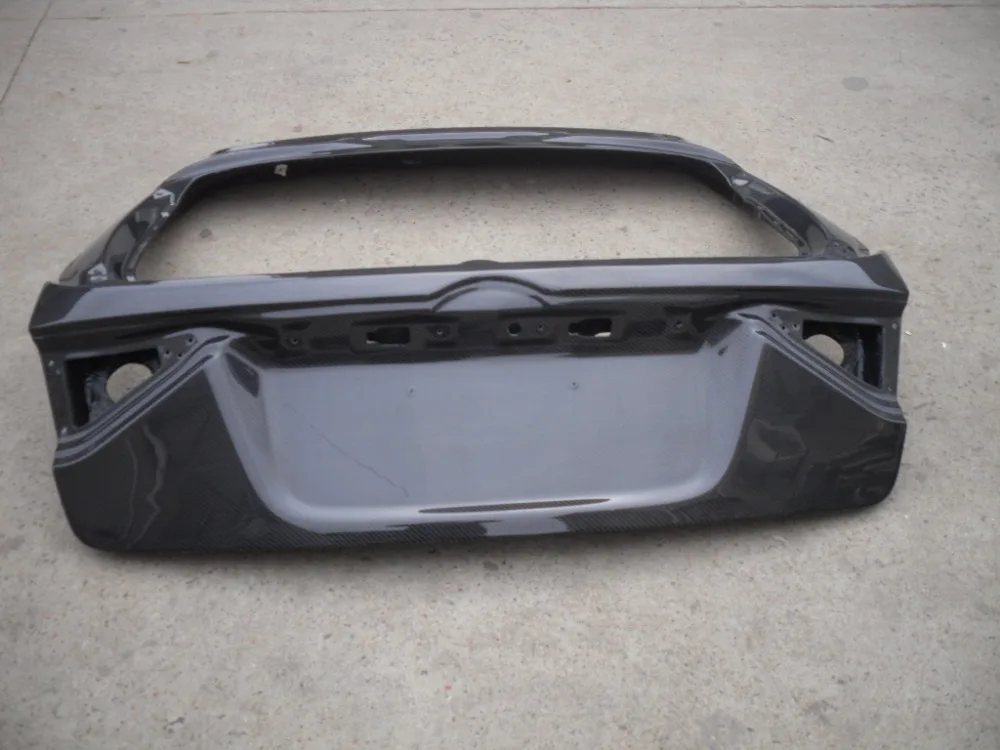 Карбоновое волокно CF 2008- Impreza GRB WRX STI OEM стиль задний люк Крышка багажника