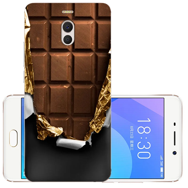 Fanatu ТПУ Meizu M6 Note M721H силиконовый чехол для телефона 5," Meizu M6 Note Мягкий защитный чехол для задней панели m 6note чехол с изображением цветов - Цвет: QKL