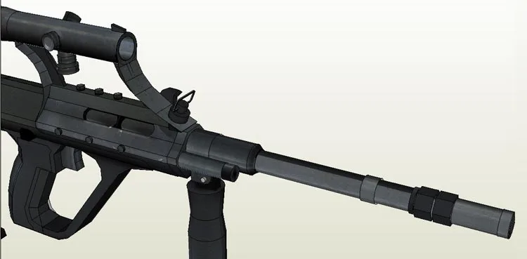 Джедай выживания Steyr Aug винтовка бумажная модель оружия огнестрельное оружие 3D ручные игрушки для рисования