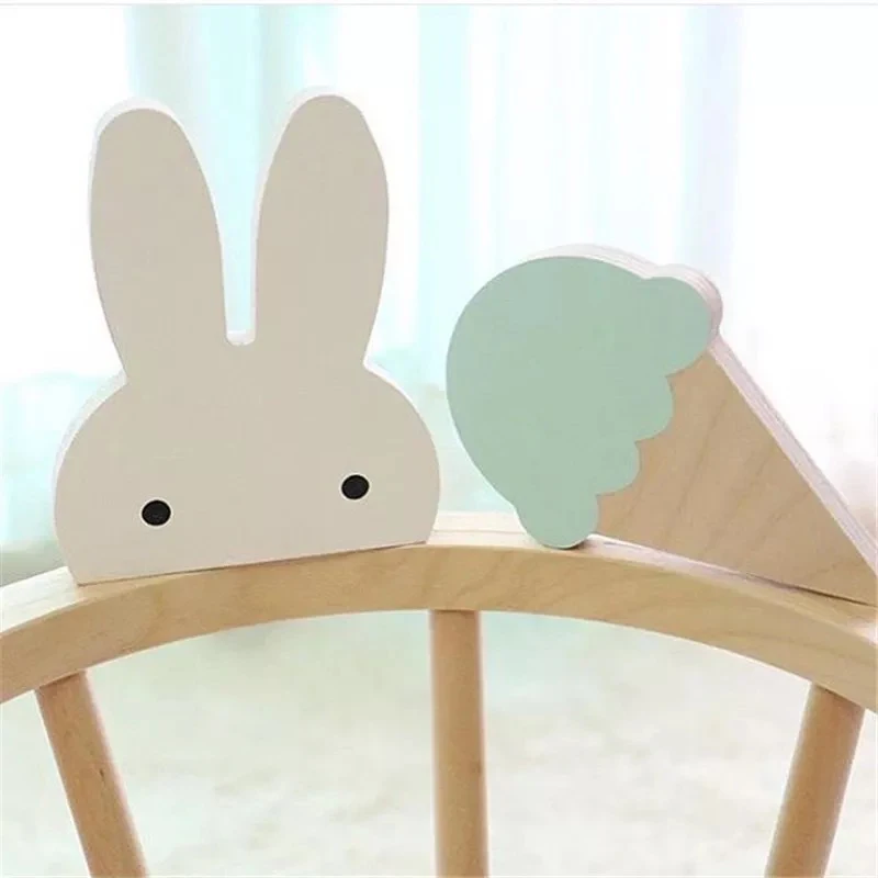 Деревянные вешалки-Крючки в форме зайца кухонный органайзер кухонные
