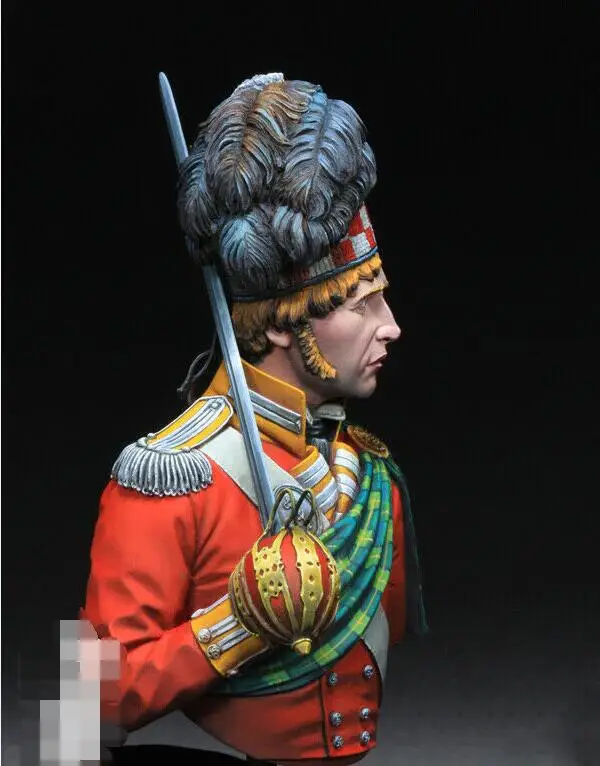 Разобранная коллекция 1/10 года воин Highlanders древний бюст историческая фигурка из