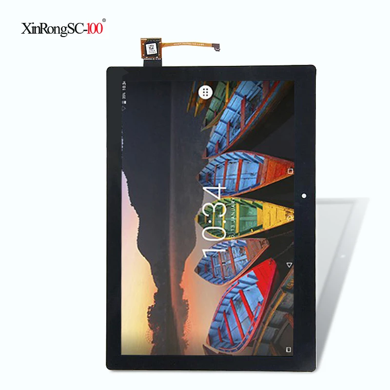 10 дюймовый ЖК дисплей с тачскрином в сборе для Lenovo Tab 3 plus деловая сенсорная панель