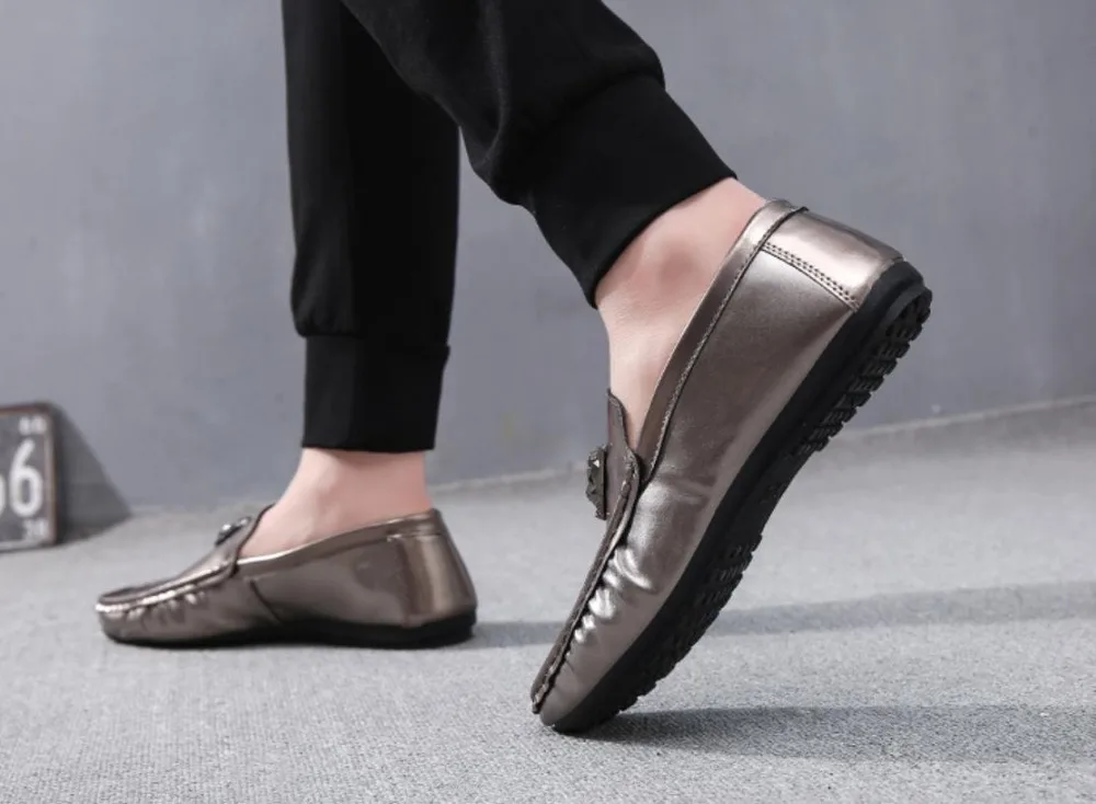 Мужская повседневная обувь zapatos de hombre Новинка 2018 года мужская кожаная sapato masculino