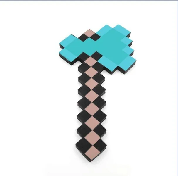 Новый Minecraft Пена Алмазный топор Лопата меч Кирка EVA игрушки Книги об оружии модель