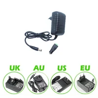 110 240v ac to dc adapter 12v 2a power adaptor charger universal switching supply 12 volt led light strip plugconnector