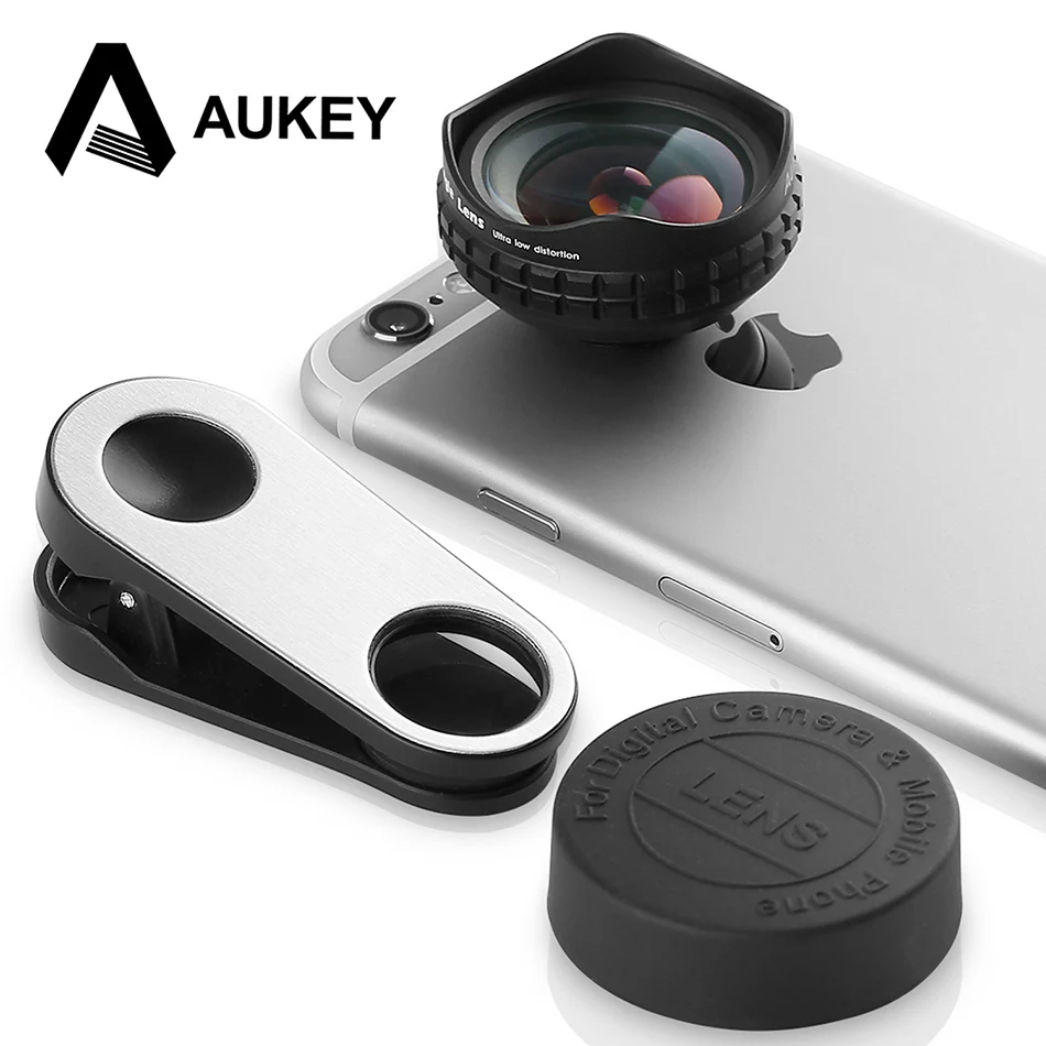 AUKEY Optic Pro объектив мм 18 HD широкоугольный сотовый телефон камеры комплект 2X больше