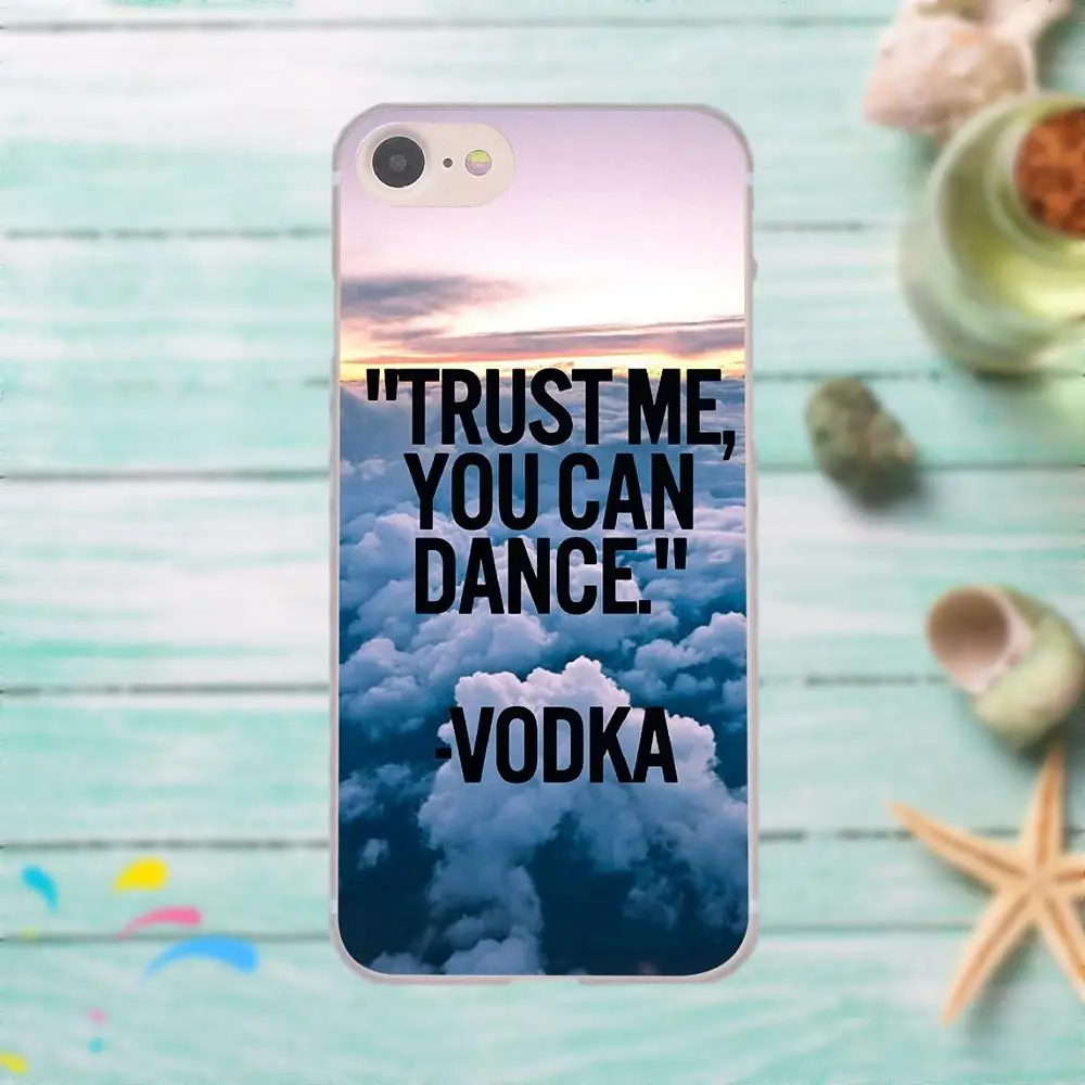 Мягкий резиновый чехол для телефона Samsung Galaxy A3 A5 A7 J1 J2 J3 J5 J7 2015 2016 2017 Trust Me You Can Dance