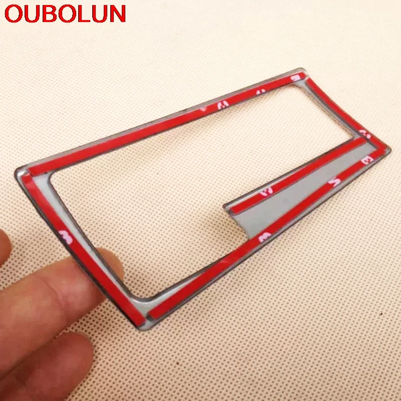 OUBOLUN 1piece For Toyota Corolla 2014 2015 2016 2017 Stainless steel Headlight Adjust Switch Knob Cover Trim Interior Styling | Автомобили