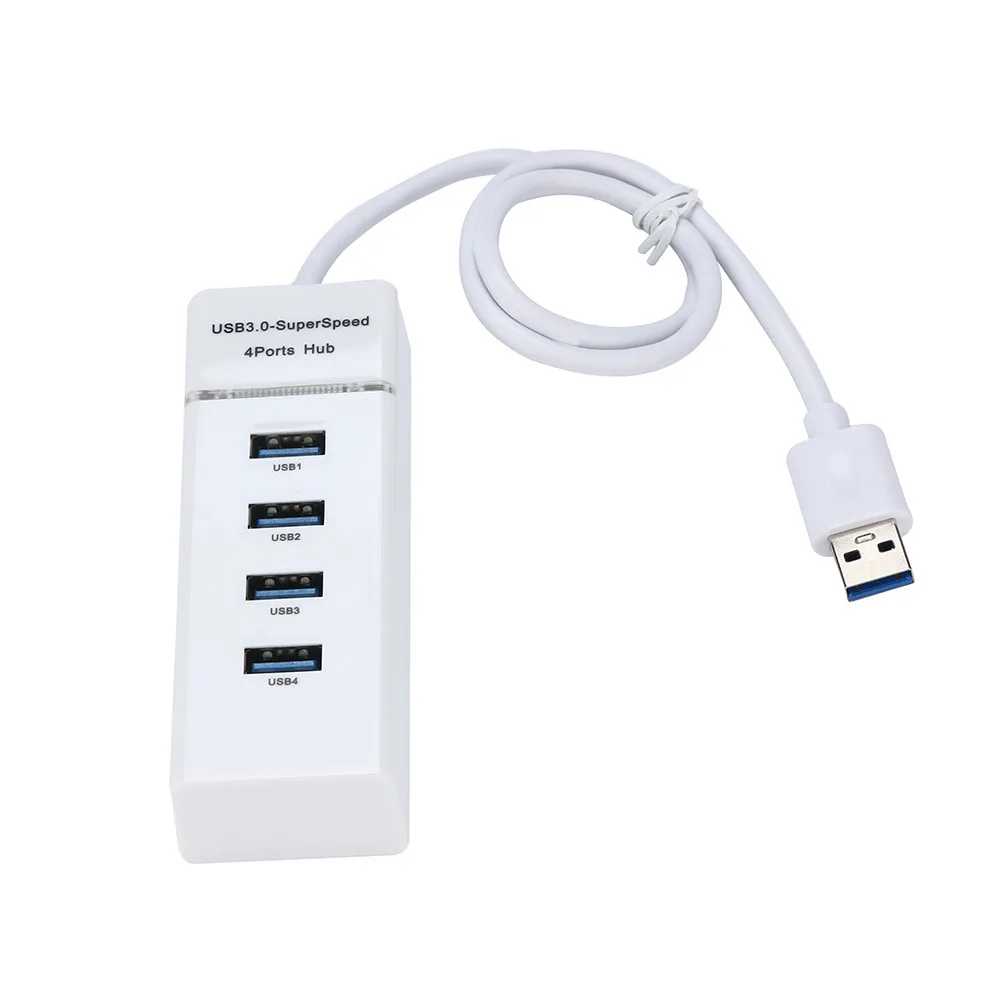 Высокоскоростной 4 портовый usb разветвитель USB 3 0 для передачи данных и расширения