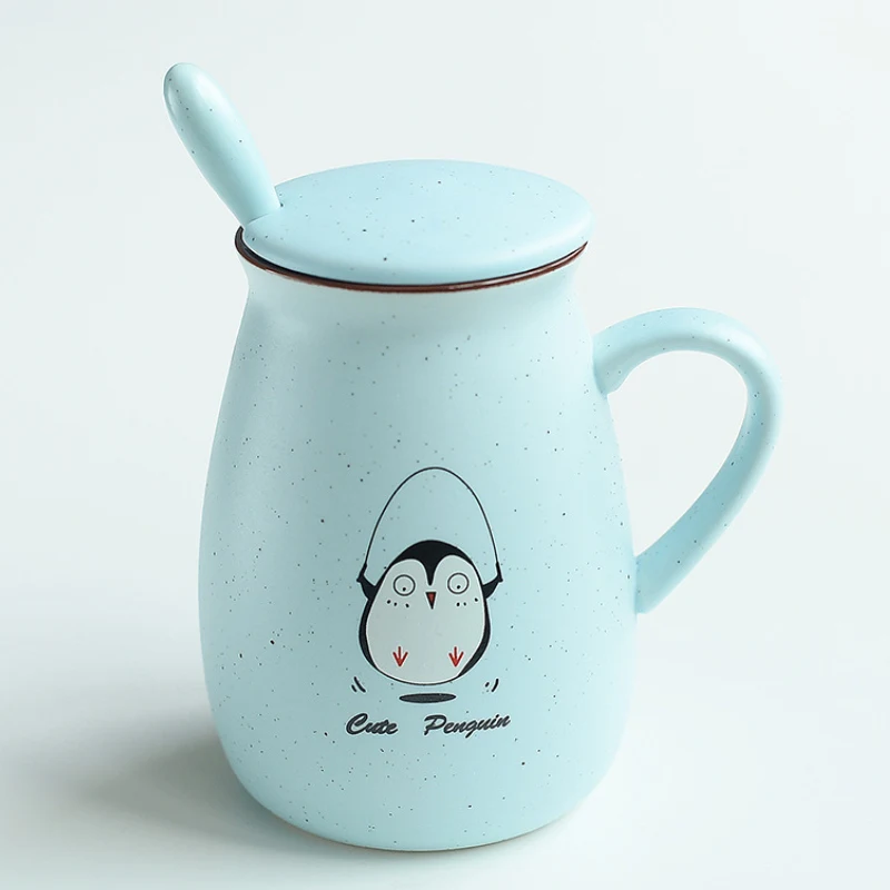 400 мл кофейная кружка Новинка небесная звезда Tazas De ceramic Creativas с крышкой молочная вода керамические молочные чашки кофейные кружки для дома и офиса - Цвет: u