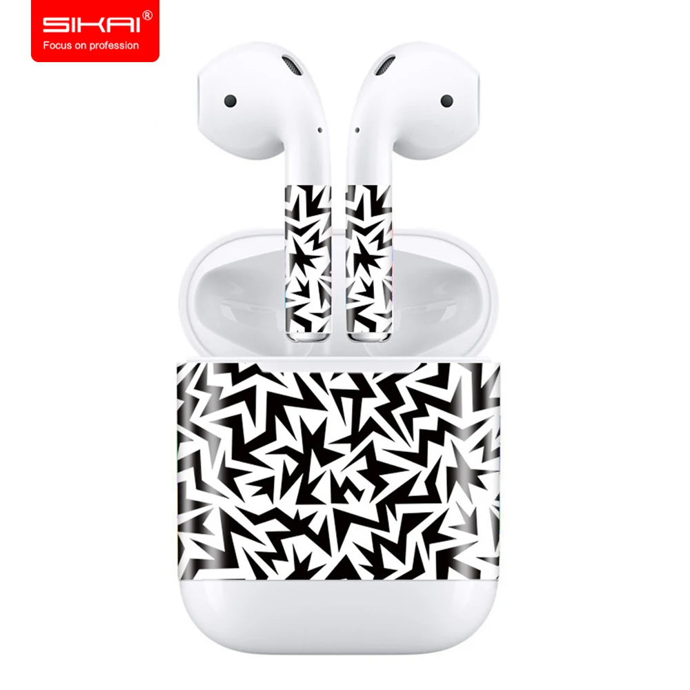 Для airpods Protector кожи Стикеры для Apple Зарядное устройство Дело зарядки коробка