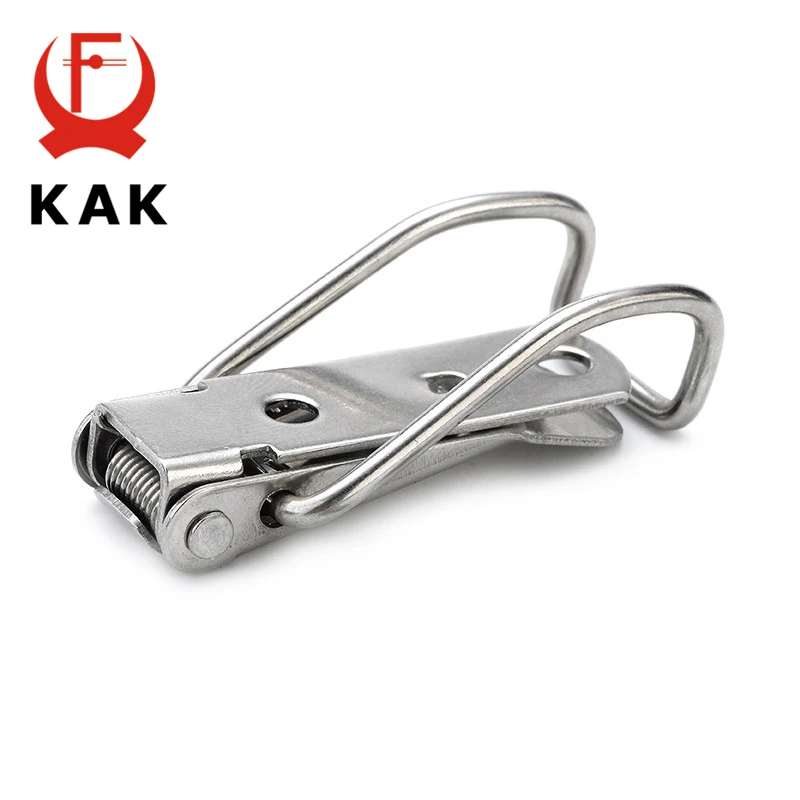 4 шт. коробочки для шкафов KAK J115B из мягкой стали Засов 74*20 Пружинные защелки замки