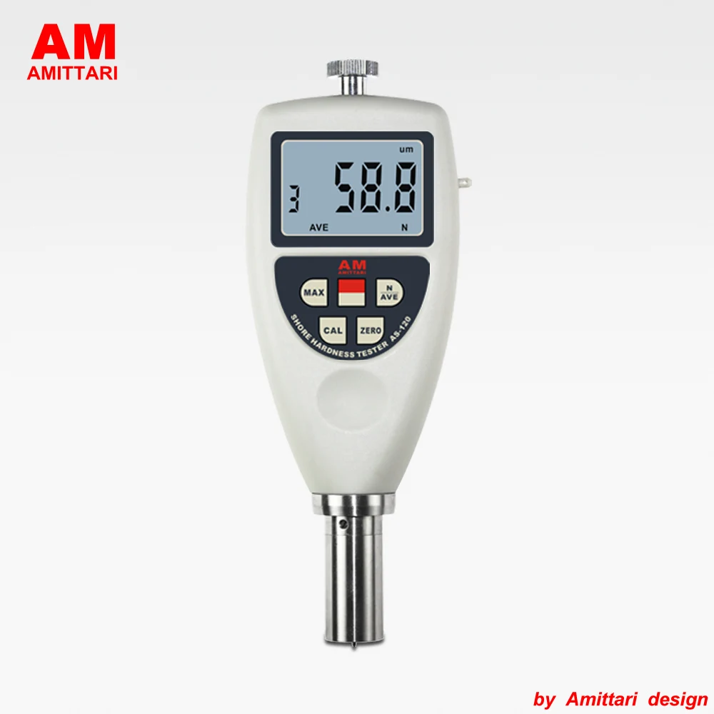 

Genuine Brand AMITTARI Digital Shore Hardness Tester Meter Durometer Hard sponge EVA USB BLUETOOTH DATA OUTPUT
