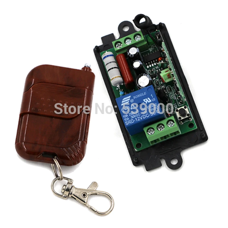 Продвижение AC220V 110 В 1CH 1CH RF беспроводной переключатель системы дистанционного управления персиковый передатчик + приемник тумблер/Мгновенный 315/433 МГц