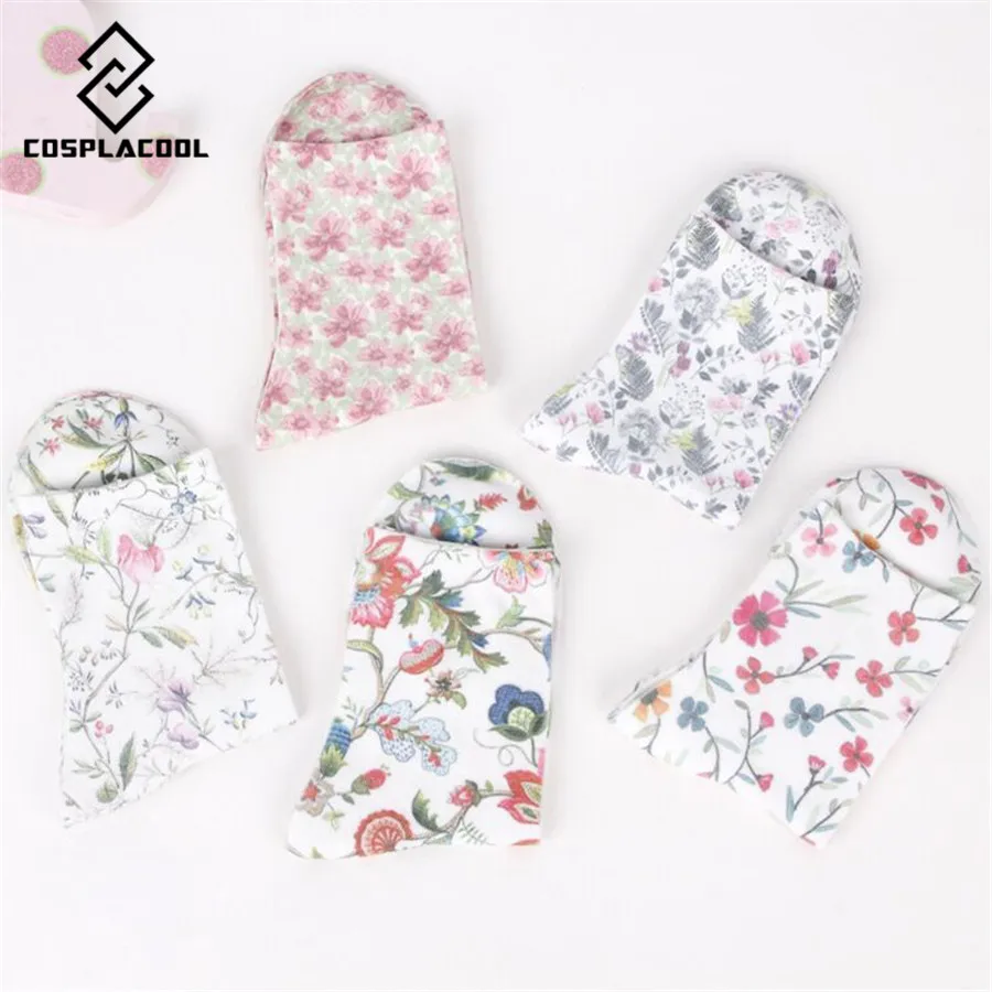 Новинка! Носки женские хлопковые в стиле ретро 5 цветов|female socks|winter socks womenfashion women |