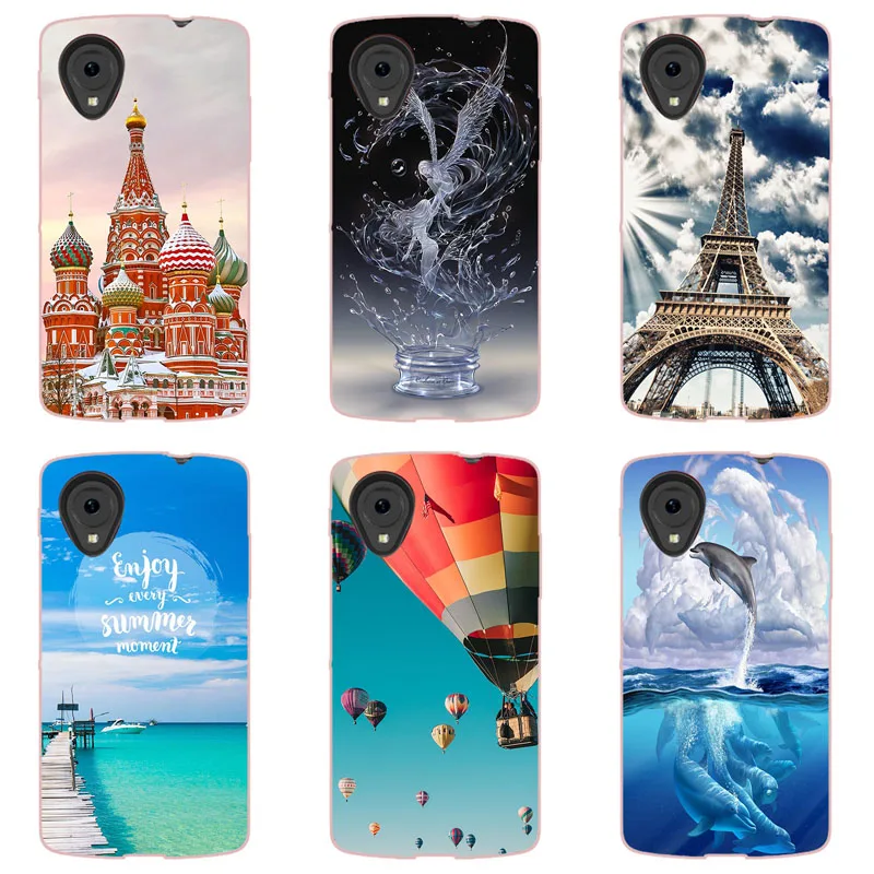 Модный мультяшный чехол для LG Google Nexus 5 D820 D821 E980 Мягкий силиконовый с принтом |