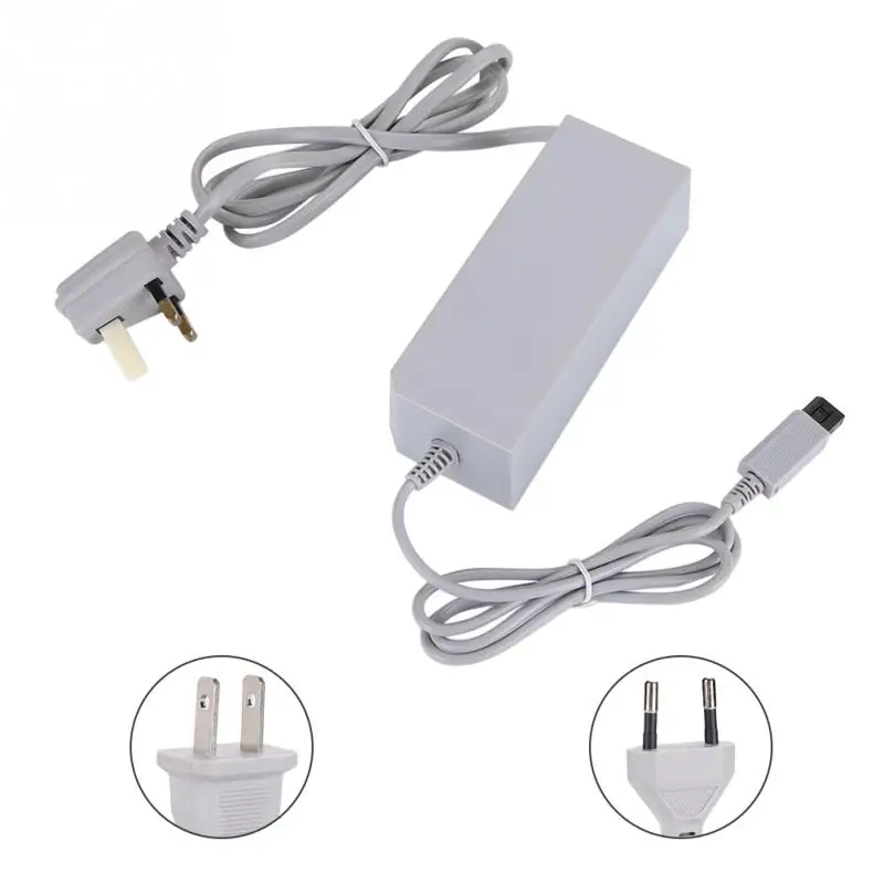 100 240 В AC адаптер питания для игровой консоли Nintendo Wii многократное зарядное
