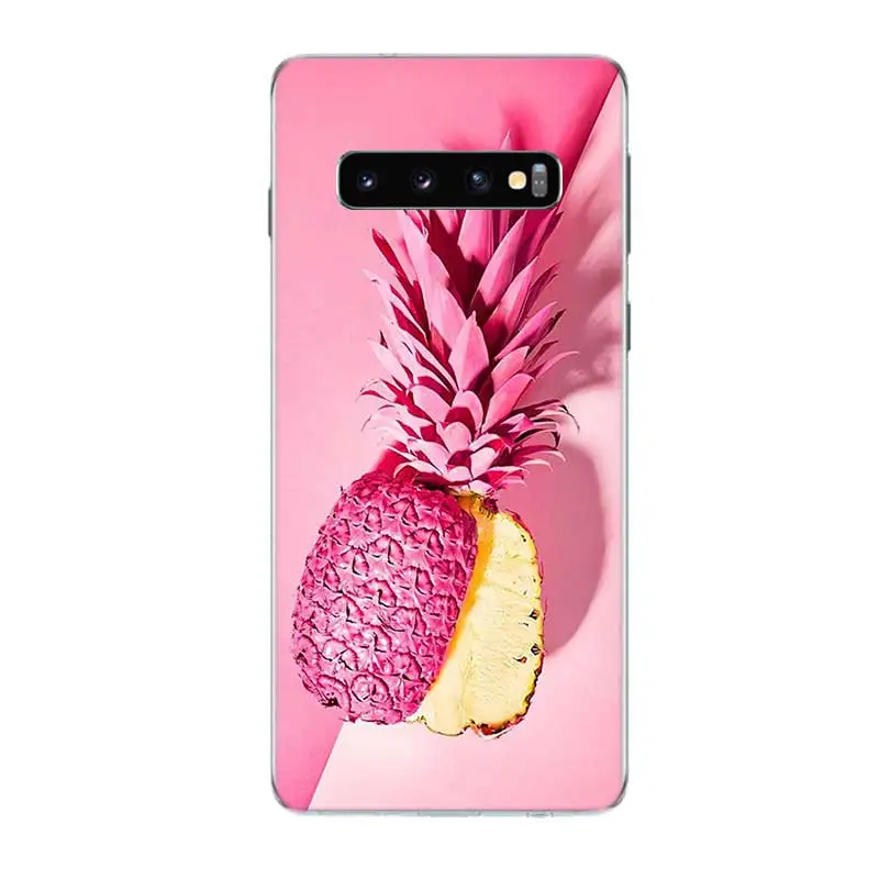 Colorful Pineapple Soft Rubber Case For Samsung Galaxy S9 S8 A6 A8 J4 J6 Plus + J8 A7 A9 2018 S7 S6 Edge Note 9 8 Cover |