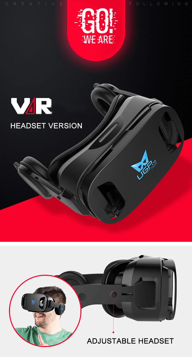 УГП U8 VR очки 3D гарнитура Версия IMAX шлем виртуальной реальности 3D кино игры с наушниками 3D VR очки дополнительный контроллер