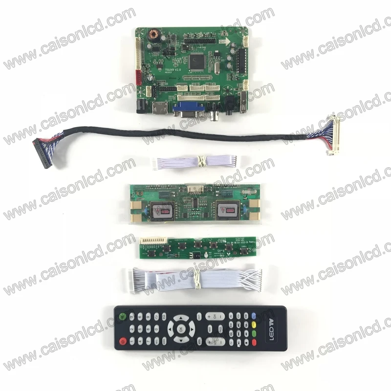 Плата контроллера для ЖК дисплея TSUX9V2.0 с VGA Аудио USB панели 17 дюймов 1280x1024 G170EG01 V0