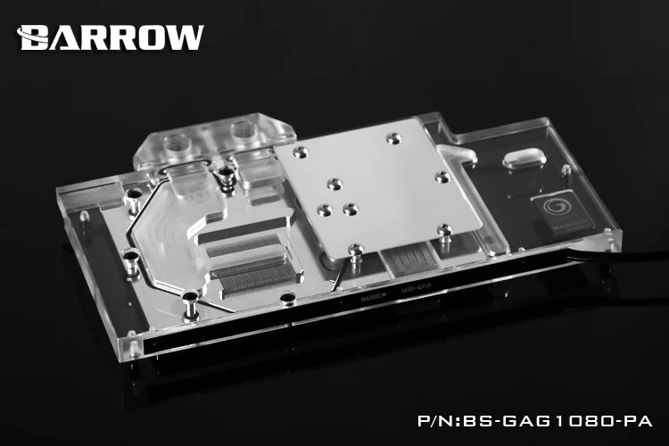 Барроу BS GAG1080 PA LRC 1 0 Полное покрытие графическая карта водяного охлаждения блок