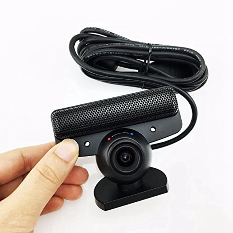 Gaming Motion Sensor Came Camera For Play Station 3 Zoom Games System Lens Ps3 Usb Move Eye With Microphone | Электроника