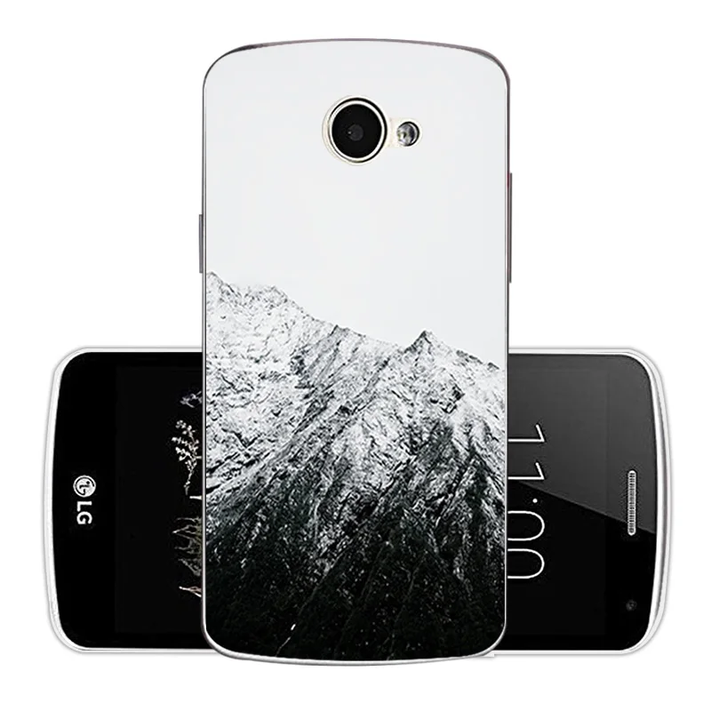 Чехол для LG K5 мягкий чехол из ТПУ LTE X220DS x220 K 5 задняя крышка с животными Цветочный