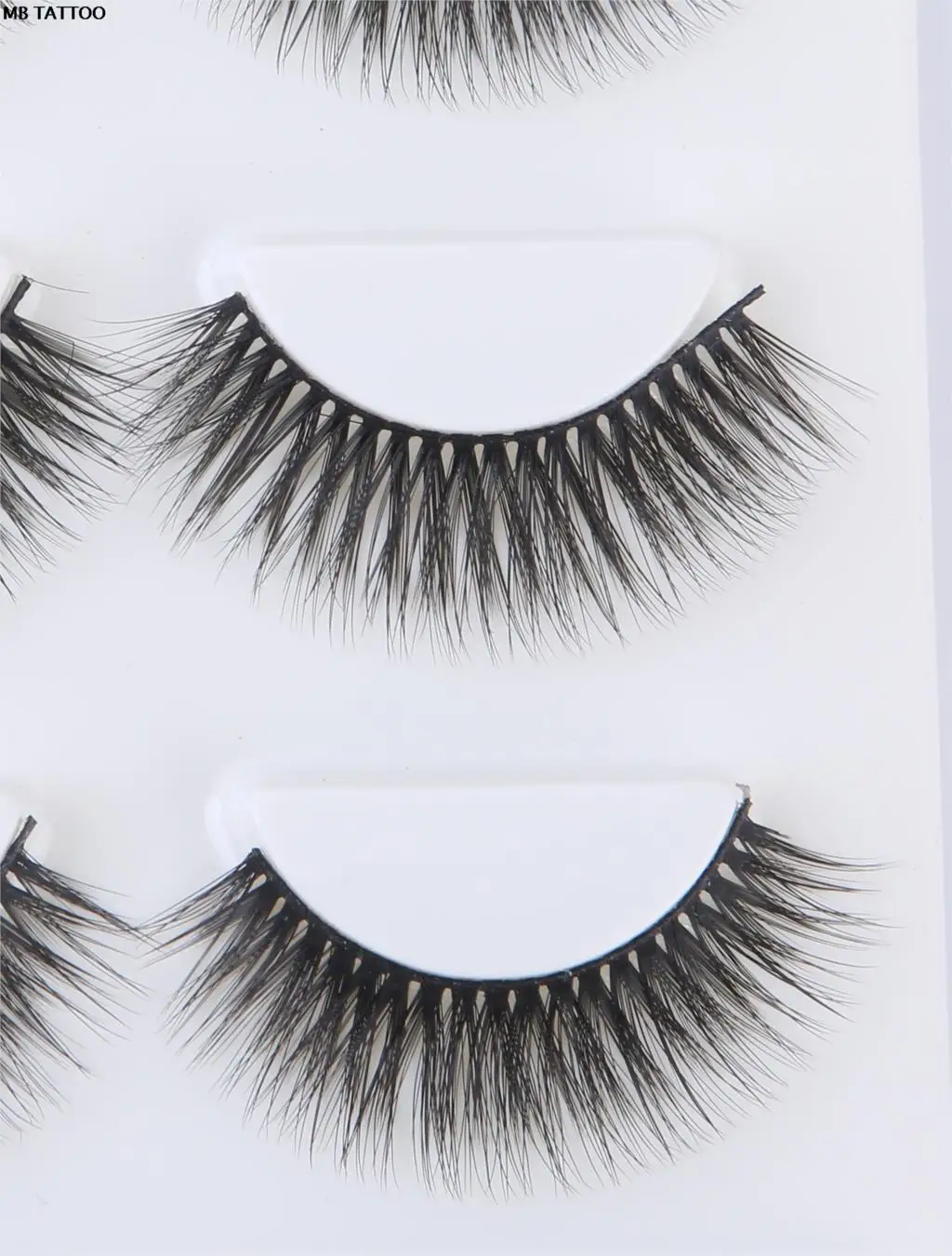 MB 2019 3 пары норковые ресницы длинные черные искусственные наращивание макияжа