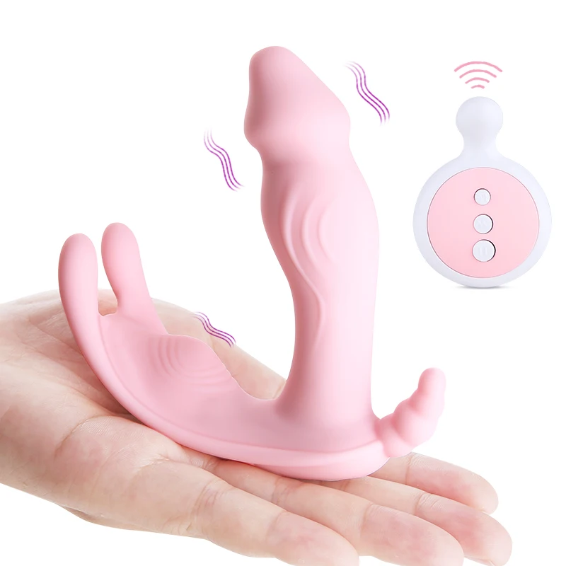 Портативный G Spot вибрирующие трусики мастурбатор бабочки фаллоимитатор вибратор