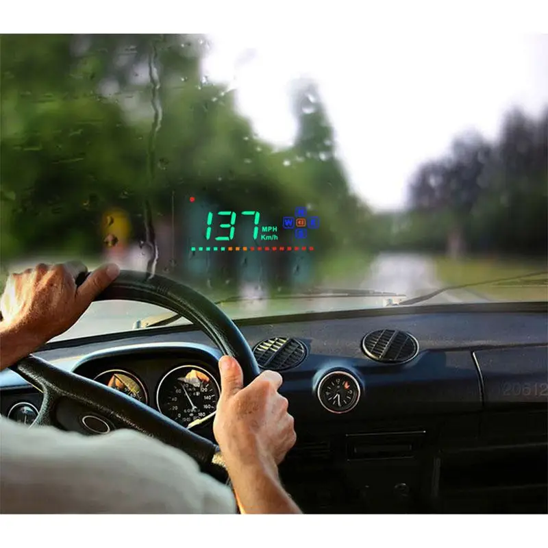 BEESCLOVER gps HUD Цифровой Универсальный HD проекционный дисплей Автомобиль Грузовик