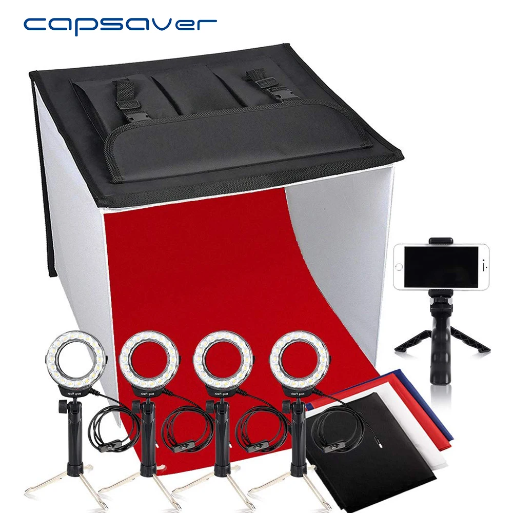 Складной световой короб capsaver K60II 60 см 3200K/9000K CRI85 | Электроника