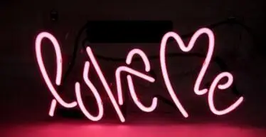 

Love Me Glass Neon Light Sign Beer Bar