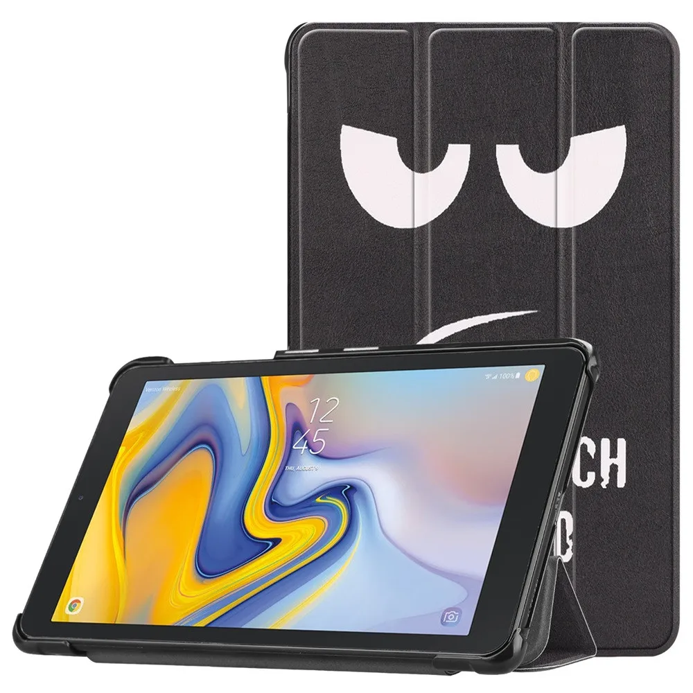 Чехол для планшета Samsung Galaxy Tab A 8 0 2018 SM T387 Verizon/Sprint чехол тонкий кожаный # Y4|Чехлы