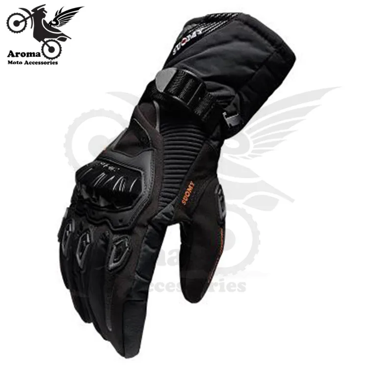 Черный Высокое качество moto cross скутер для KTM dirt pit bike перчатки moto rbike аксессуары Профессиональные Водонепроницаемые перчатки для байкеров - Цвет: Черный