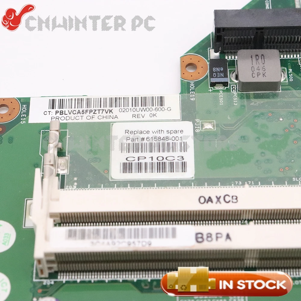 Материнская плата NOKOTION 615848 001 для ноутбука HP Compaq G62 G72 материнская HM55 DDR3 HD5000 с