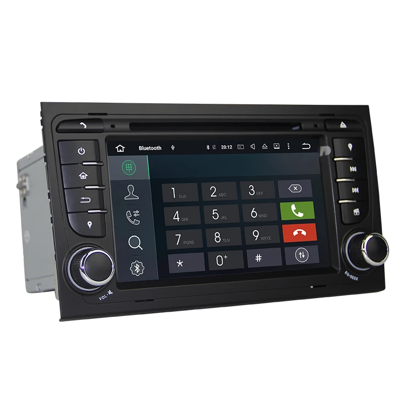 KSAOTU 7 &quotDAB + 4G Android 8 1 автомобильный DVD плеер SD GPS для Audi A4 (2002 2007)|Автомагнитолы| |