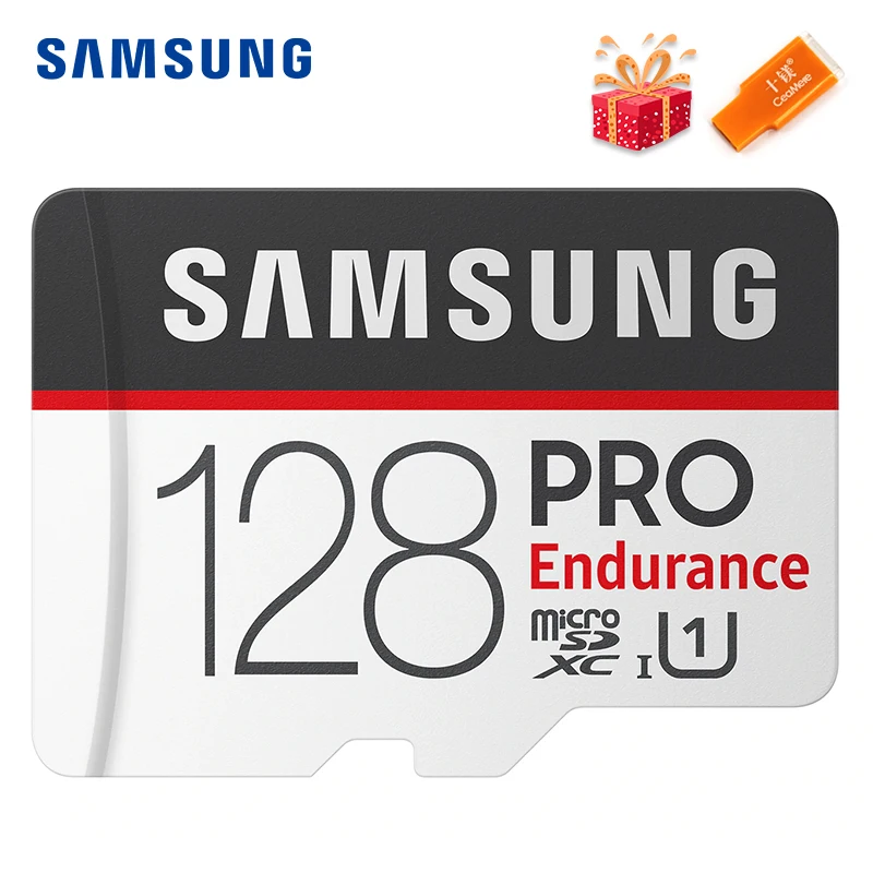 Карта памяти SAMSUNG PRO Endurance 256 ГБ 128 64 32 100 Мб/с Micro SD TF 100% оригинал|Карты памяти| |