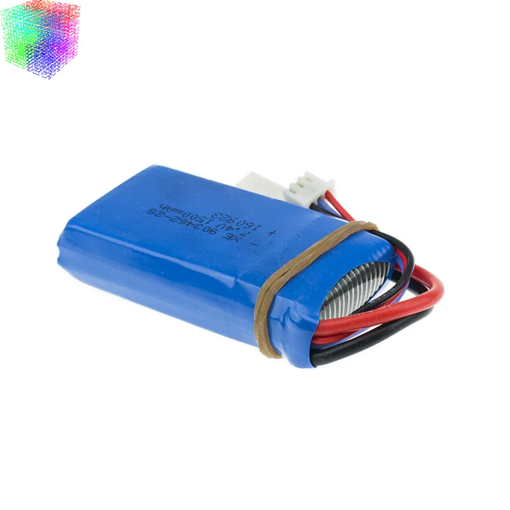 10 шт. Литий Полимерный Аккумулятор 7 4 в 2s 1500 мАч батареи для Feilun FT009 2 4G RC гоночная