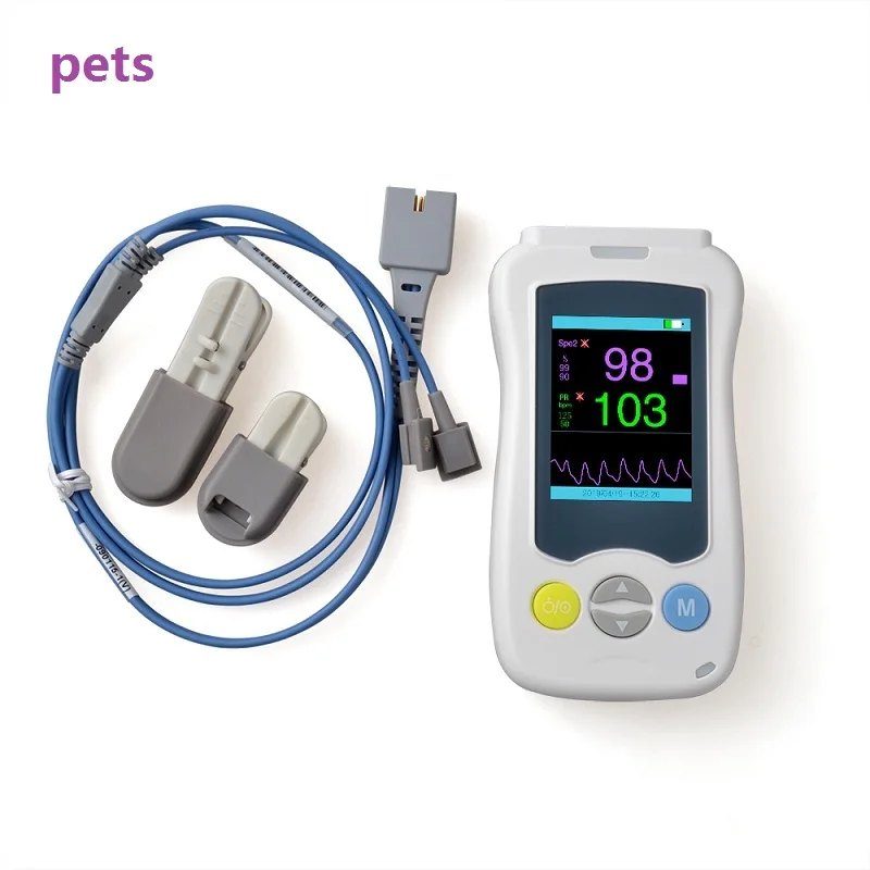 pets820 Ручной пульсоксиметр ELERA Spo2 PR для взрослых, новорожденных, новорожденных, детей, детей, милых домашних животных oximetro - Цвет: pets820