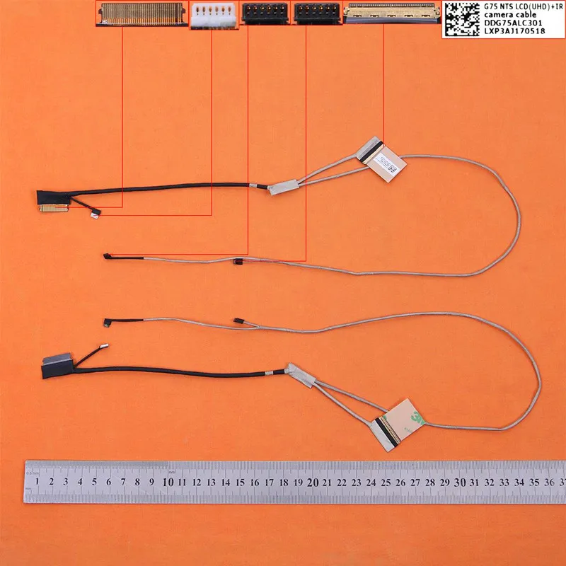 

New LCD LED Video Flex Cable For HP 15-CB TPN-Q193,40pin,ORG P/N :DDG75ALC300 DDG75ALC310 DDG75ALC301