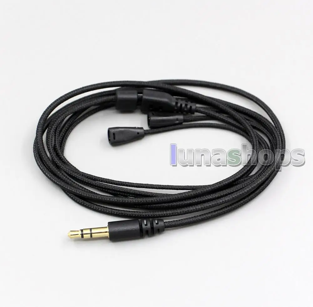 Кабель ручной работы 1 2 м для наушников Sennheiser IE8 IE80 защитная сетка LN002838|cable for