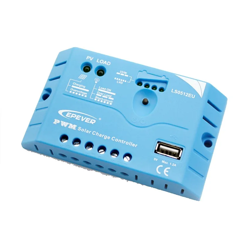EPSOLAR LS0512EU 5A 12V EP EPEVER PWM LandStar регулятор заряда с 5V USB